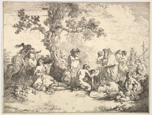 Sacrifice à Pan, 1762-63 - Jean Jacques Lagrenee