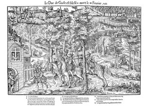Assassinat de François de Lorraine, Duc de Guise, Guerres de Religion françaises, 18 février 1563, 1570 - Jean Jacques Perrissin