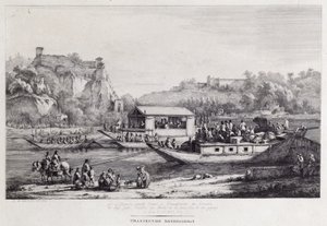 Excursion en bateau sur la Seine, 1803