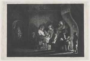 Soirée au village