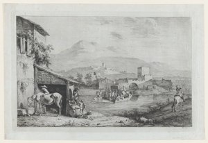 Passage de Garigliano, Italie - Jean Jacques de Boissieu