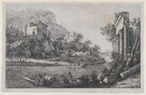 Traversée de la rivière, 1796