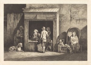 Le scribe public - Jean Jacques de Boissieu