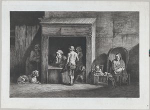 Le scribe public - Jean Jacques de Boissieu