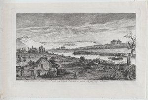 Vue du Château de Madrid, près de Paris - Jean Jacques de Boissieu