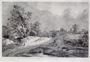 Champ de blé, 1772 - Jean Jacques de Boissieu
