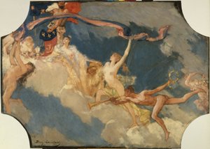 Esquisse pour la salle de banquet de l
