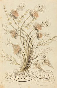 Fleurs calligraphiques