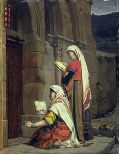 Femmes chrétiennes au tombeau de la Vierge, 1871 - Jean Jules Antoine Lecomte du Nouy