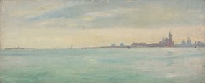 Venise vue du jardin public, 1873 - Jean Lecomte du Nouy