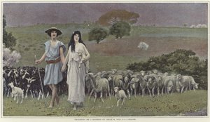 Daphnis et Chloé par Jean Léon Gérôme - Jean Leon Gerome