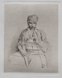 Fumeur égyptien - Jean Leon Gerome