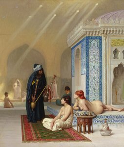 Piscine dans un harem