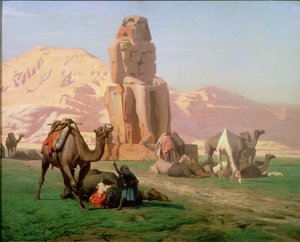 Le Colosse de Memnon, 1857