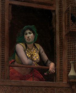 Femme au balcon, 1887-88