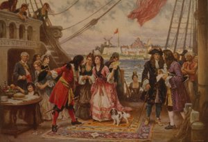 Le capitaine Kidd dans le port de New York, vers 1930 - Jean Leon Gerome Ferris