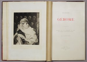 Femme de Constantinople, de A Collection of the Works of Jean-Leon Gerome in 100 Photogravures, 1881