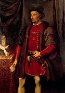 Portrait de Louis XI Roi de France (1423-1483) - Jean Leonard Lugardon
