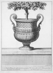 Vase en bronze à Versailles