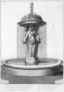 Projet de fontaine, 1673 - Jean Lepautre