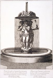Fontaine par Louis Lerambert à Versailles, 1673