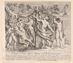 Relief de bacchantes festives - Jean Lepautre