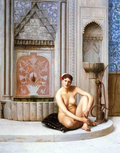 Français :  Odalisque - Jean Leon Gerome