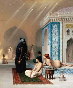 Piscine dans un harem