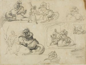 Études - Jean Louis André Théodore Géricault