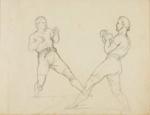 Deux boxeurs qui s