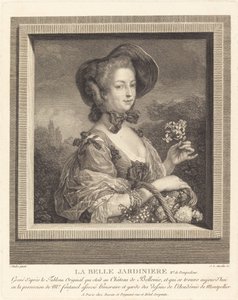 La Marquise de Pompadour en belle jardinière