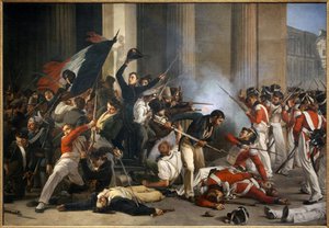 Capture du Louvre le 29 juillet - Jean Louis Bezard