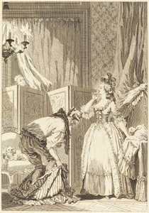Le cocu battu et content - Jean Louis Delignon and Antoine Jean Duclos after Jean Honoré Fragonard