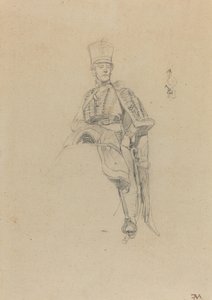 Un hussard français - Jean Louis Ernest Meissonier