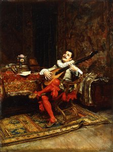 Le joueur de luth, 1887