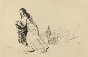 Après Douai, probablement 1918 - Jean Louis Forain