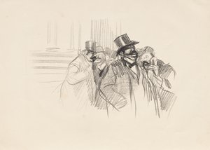 À la Bourse - Jean Louis Forain