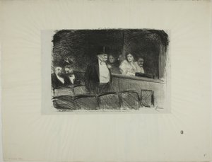 Au théâtre - Jean Louis Forain