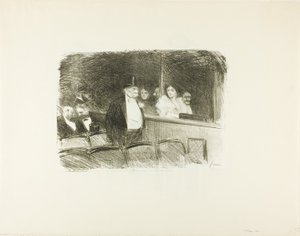 Au théâtre - Jean Louis Forain