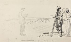 Au front de Champagne - Les dernières prières - Jean Louis Forain