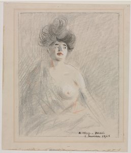 Courtisane (recto) - Jean Louis Forain