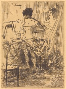 Danseurs dans leur loge - Jean Louis Forain