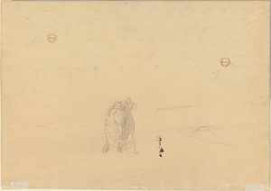 Figures dans un paysage verso
