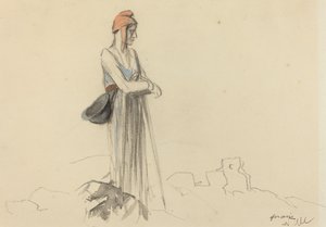 La France attend, vers 1914-1919 - Jean Louis Forain