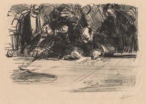 Groupe de joueurs - Jean Louis Forain