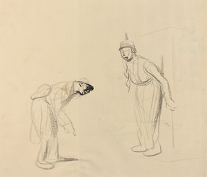 Cacher les "louis" [verso] - Jean Louis Forain