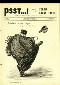Illustration par Jean-Louis Forain (1852-1931) dans Psst...! - Jean Louis Forain