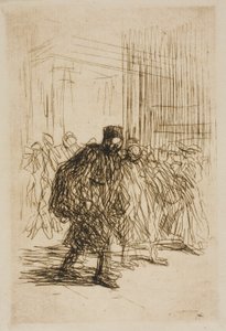 Dans les couloirs du palais de justice - Jean Louis Forain