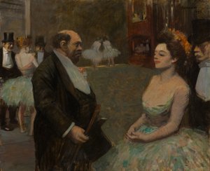 Dans les coulisses - Jean Louis Forain