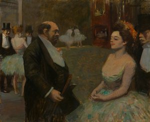 Dans les coulisses, 1899 - Jean Louis Forain